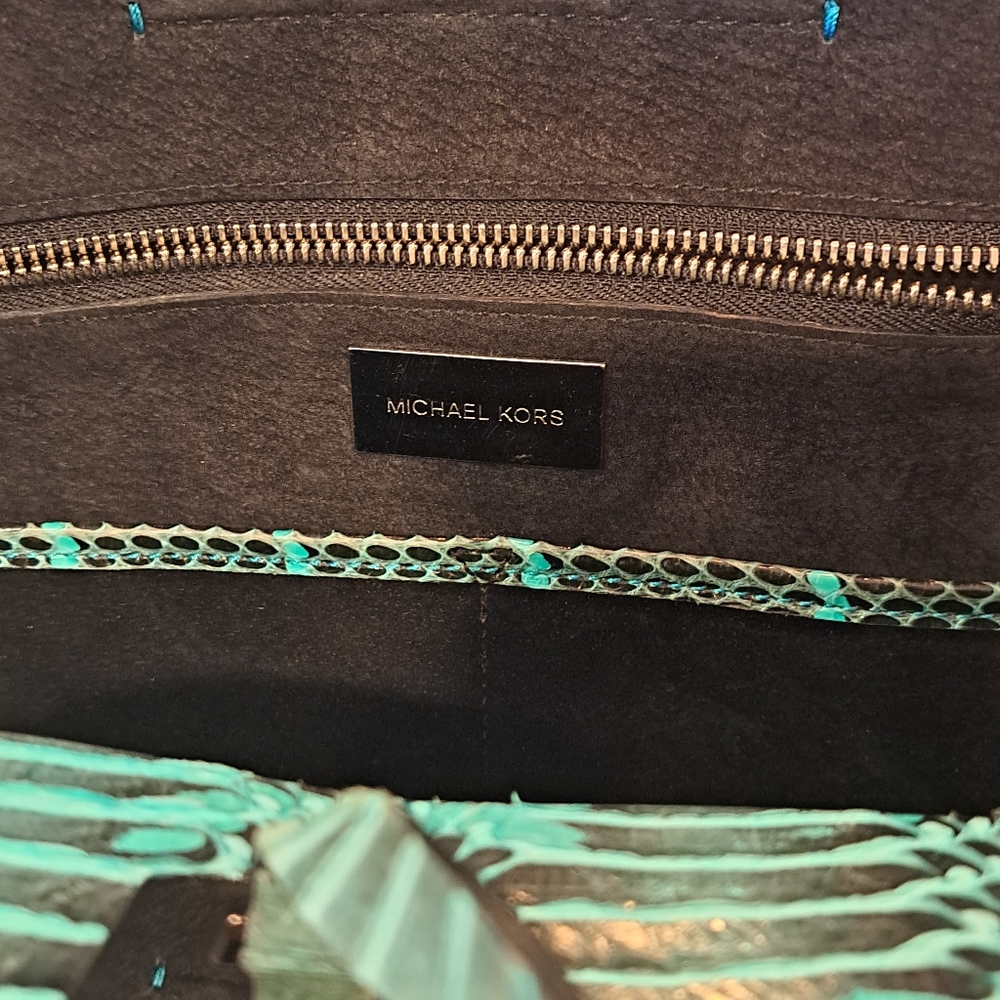Michael Kors Collection Miranda Python Bag - Picture 9 of 9
